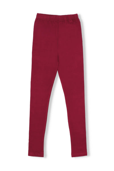 Maroon Girls Tights
