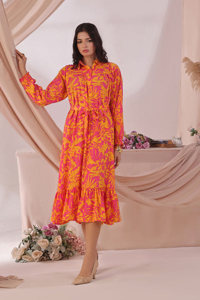 Women's Georgette Printed Dress