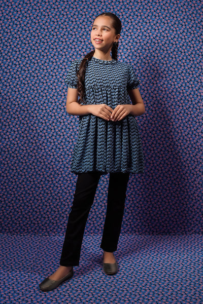 Printed Chiffon Top
