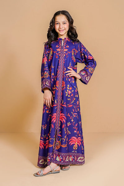 Poly Lawn Digital Printed Kaftan