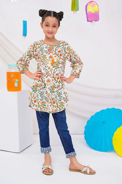 Cotton Lawn Digital Printed Kurta