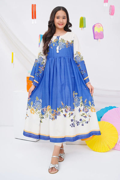 Digital Printed Poly Lawn Dress