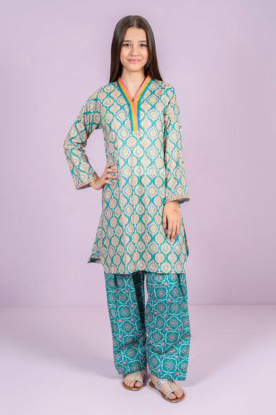 Cotton Lawn Printed 2 Pc Suit