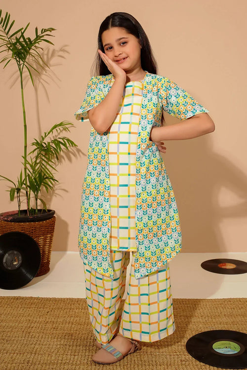 Best Swiss Lawn Digital Printed 3 Pc Suit - Wear Ochre -