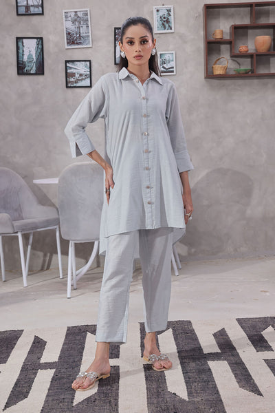 Cotton Yarn Women's 2 Pc Suit