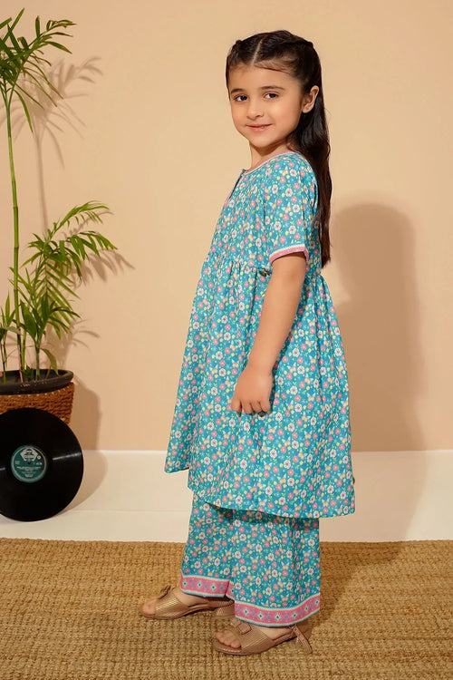 Best Swiss Lawn Digital Printed 2 Pc Suit - Wear Ochre -