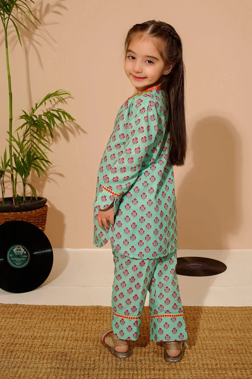 Best Swiss Lawn Digital Printed 2 Pc Suit - Wear Ochre -