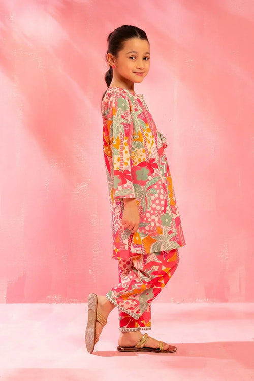 Best Swiss Lawn Digital Printed 2 Pc Suit - Wear Ochre -