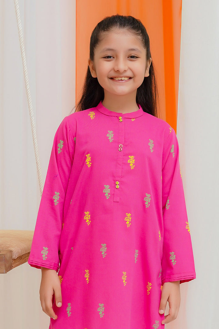 Cotton Printed Kurta - Wear Ochre