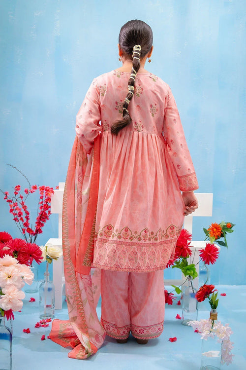 Best Swiss Lawn Digital Printed 3 Pc Suit - Wear Ochre -