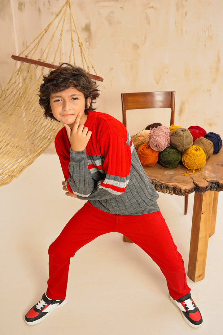 Cotton Viscose Sweater - Wear Ochre