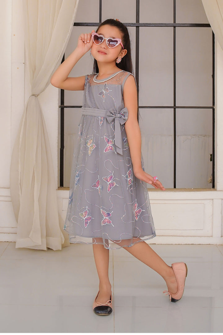 Sequence Net Dress - Wear Ochre