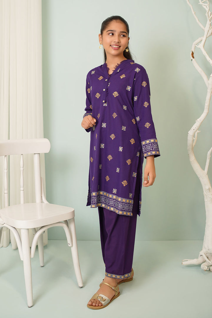 Cotton Printed 2 Pc Suit - Wear Ochre