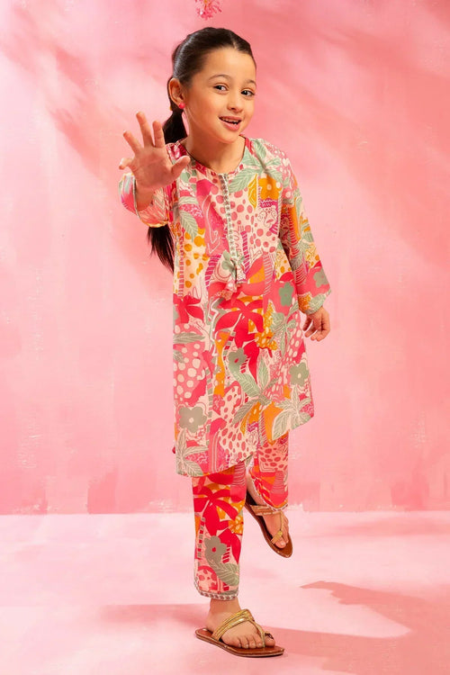Best Swiss Lawn Digital Printed 2 Pc Suit - Wear Ochre -