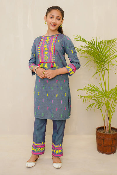 Cotton Chambray Printed Co-ords