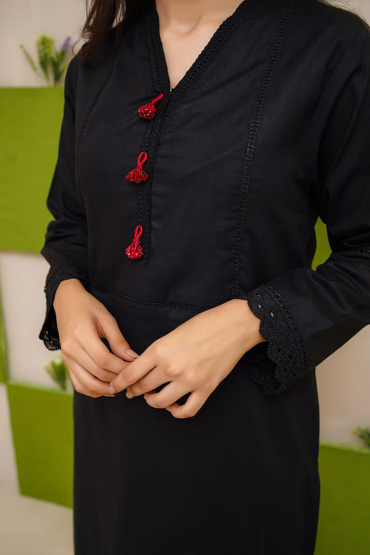 Cotton 3 Pc Suit - Wear Ochre