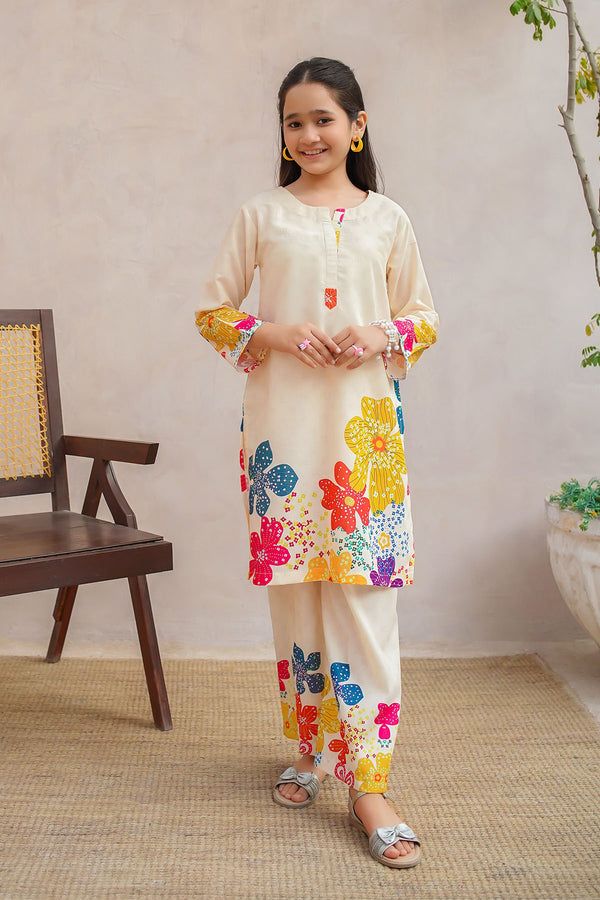 Swiss Lawn Digital Printed 2 Pc Suit