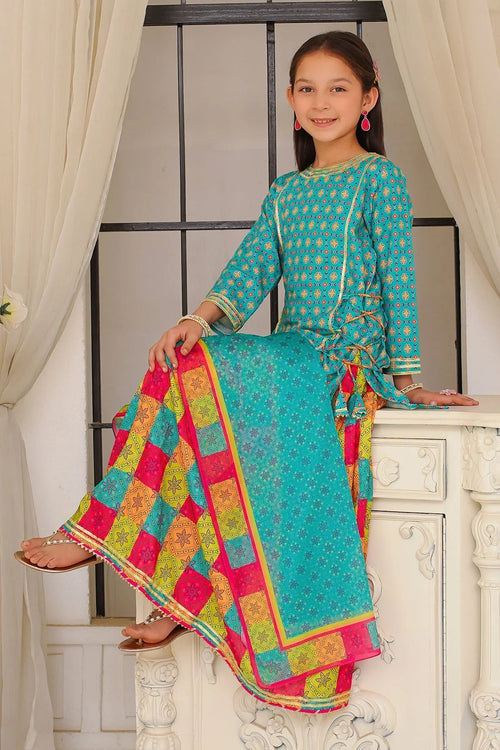 Best Swiss Lawn Digital Printed 3 Pc Suit - Wear Ochre -