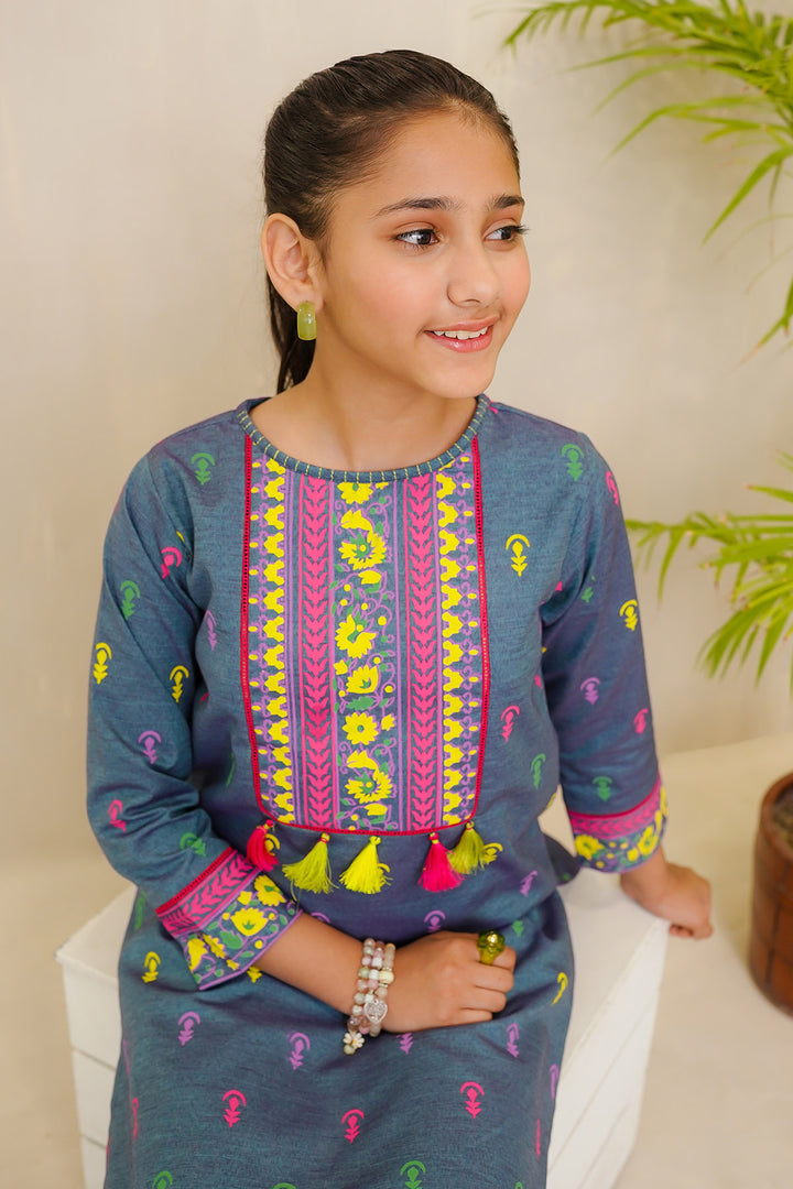 Cotton Chambray Printed Co-ords - Wear Ochre
