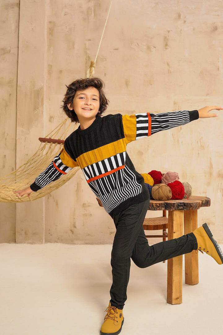 Cotton Viscose Sweater - Wear Ochre