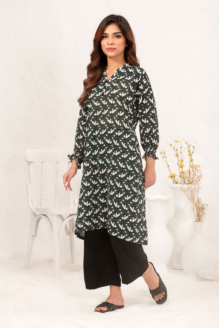 Printed Georgette 2 Pc Suit - Wear Ochre