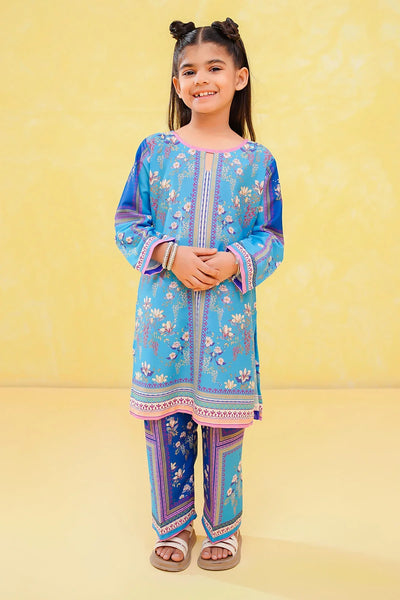 Poly Lawn Digital Printed 2 Pc Suit
