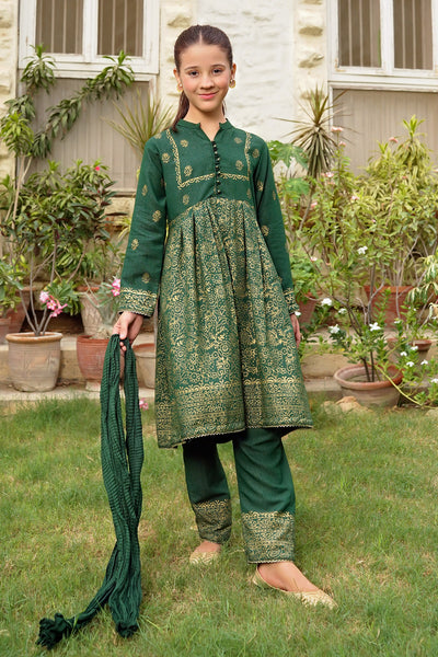 Cotton Karandi Printed 3 Pc Suit