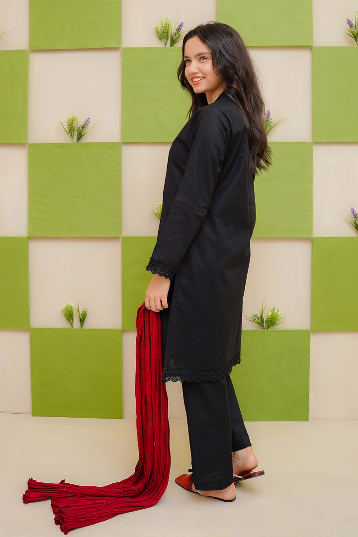 Cotton 3 Pc Suit - Wear Ochre