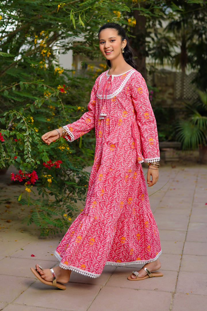 Cotton Printed 2 Pc Suits - Wear Ochre