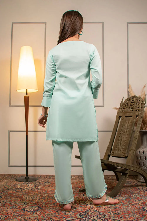 Best Cotton Embroidered 2 Pc Suit - Wear Ochre -