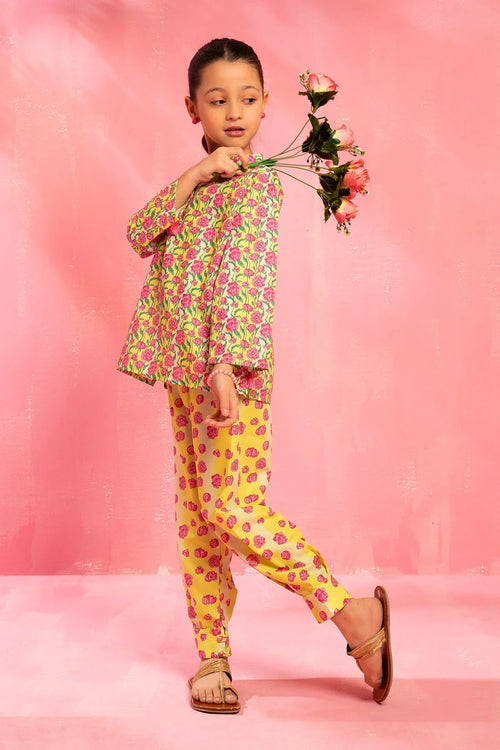 Best Swiss Lawn Digital Printed 2 Pc Suit - Wear Ochre -