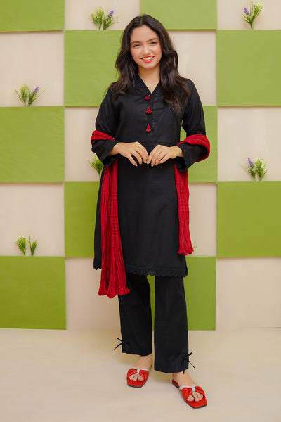Cotton 3 Pc Suit