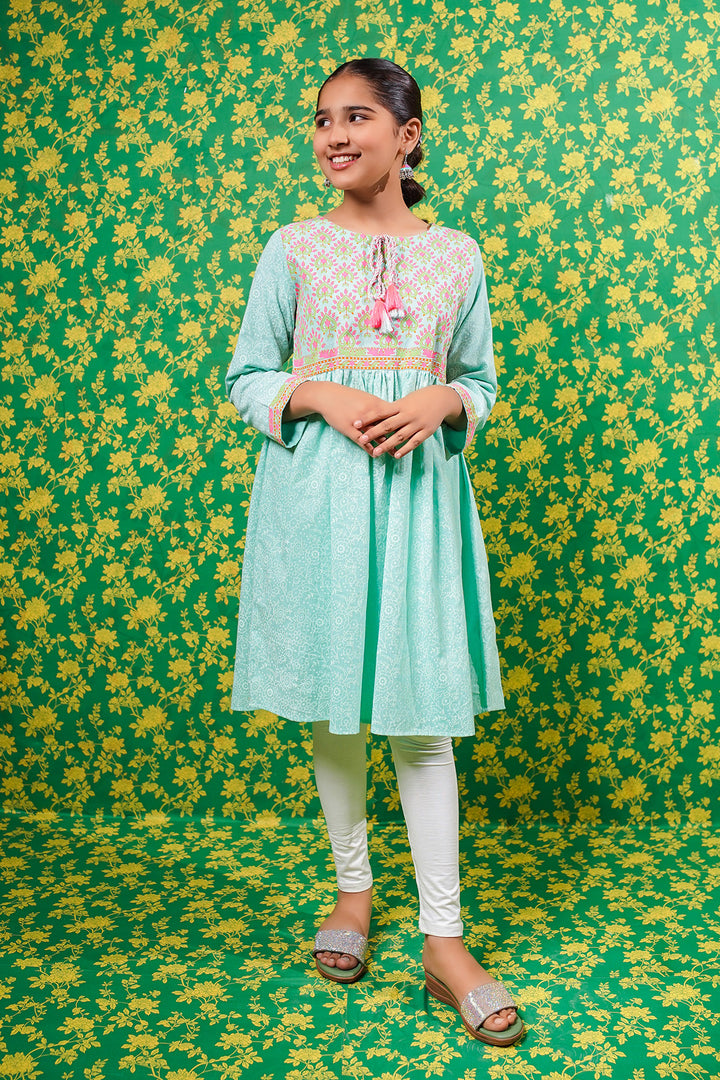 Cotton Printed Kurta - Wear Ochre