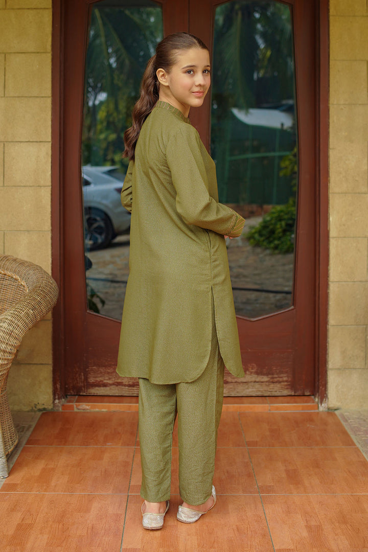 Cotton Karandi 2 Pc Suit - Wear Ochre