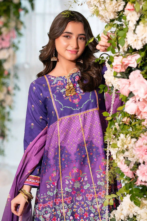 Best Herringbone Digital Printed 3 Pc Suit - Wear Ochre -