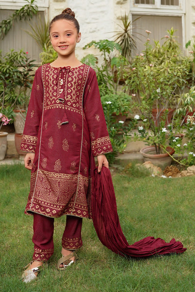 Cotton Karandi Printed 3 Pc Suit