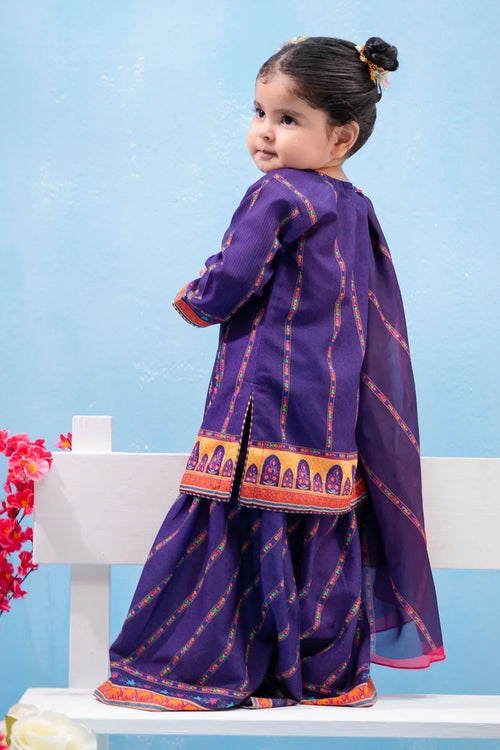 Best Swiss Lawn Digital Printed 3 Pc Suit - Wear Ochre -