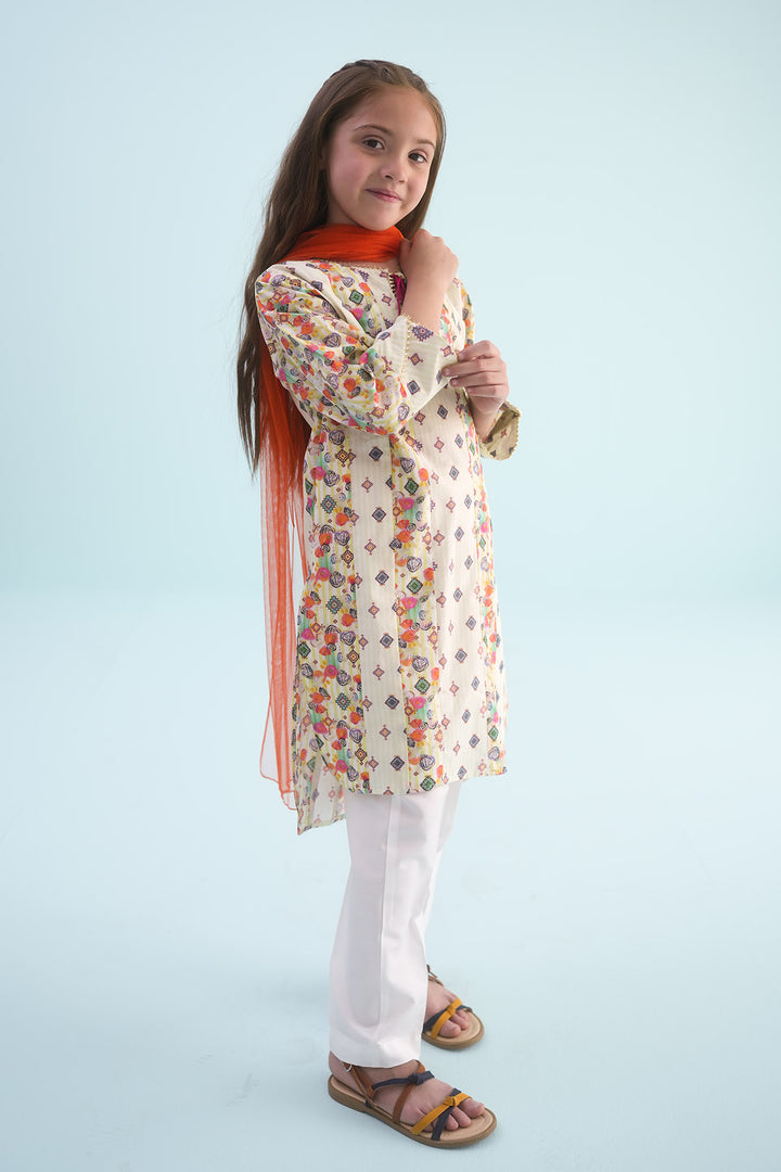 Girls 3 Pc Suit - Wear Ochre