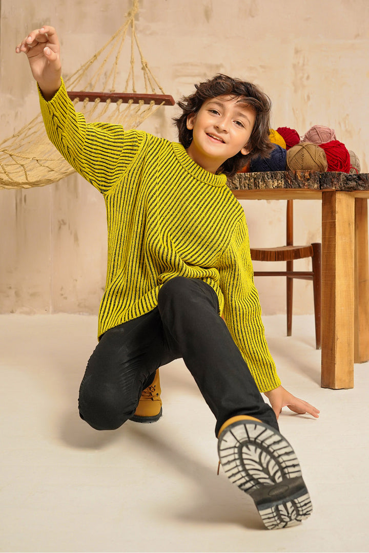 Cotton Viscose Sweater - Wear Ochre