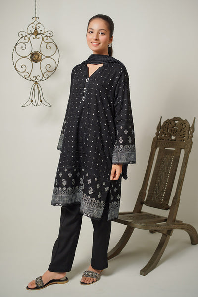 Cotton Printed 3 Pc Suit