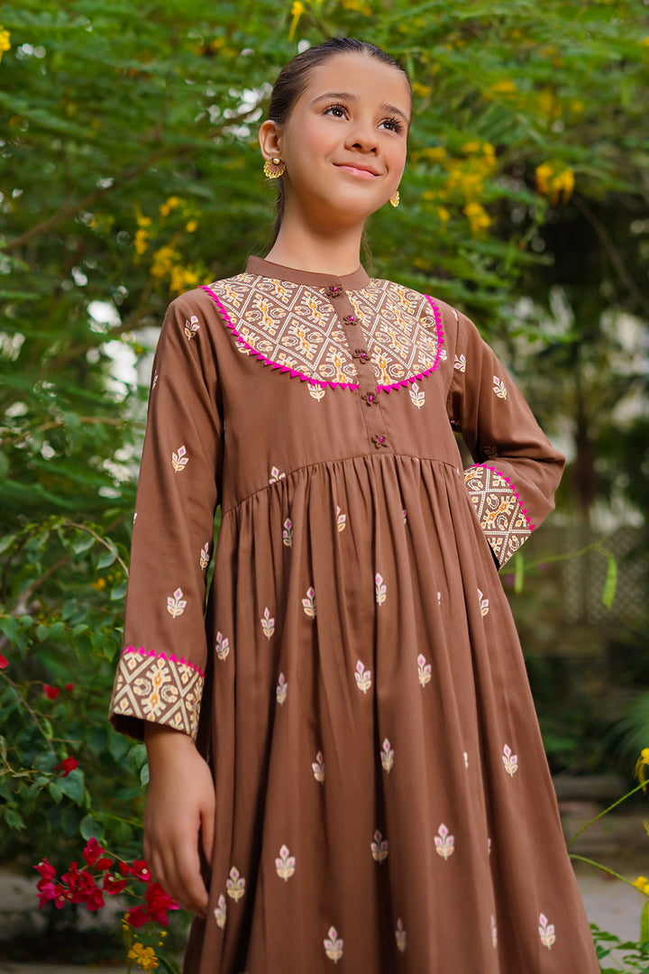Cotton Printed 2 Pc Suits - Wear Ochre