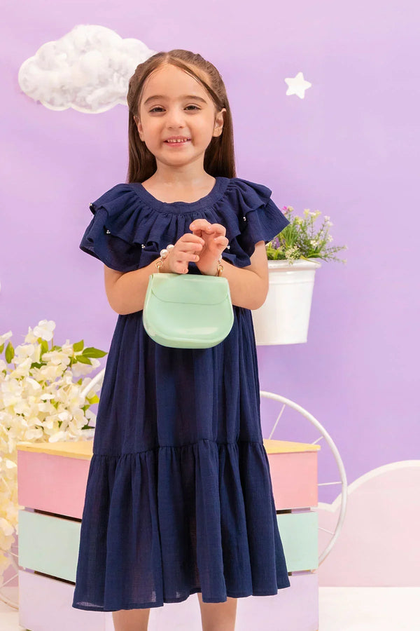 Best Chambray Cotton Dress - Wear Ochre -