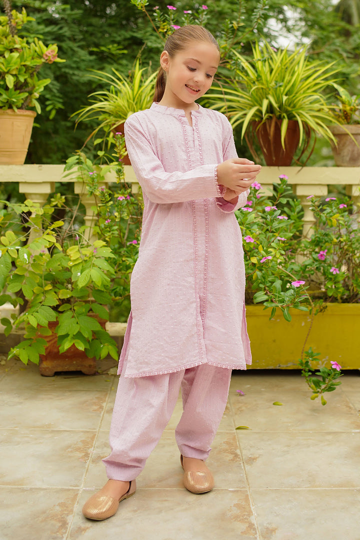 Cotton Broshia 2 Pc Suit - Wear Ochre