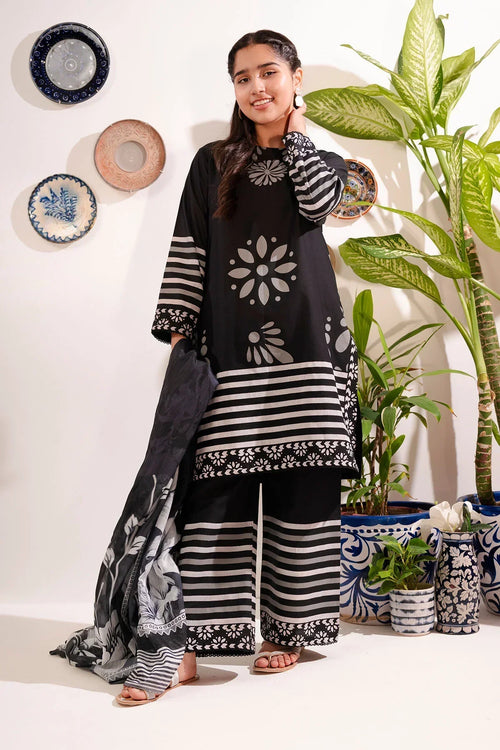 Best Cotton Printed 3 Pc Suit - Wear Ochre -