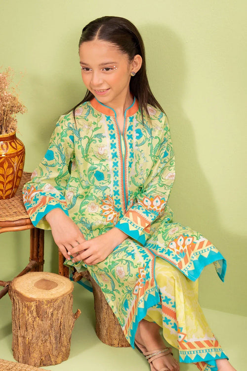 Best Lawn Digital Printed 2 Pc Suit - Wear Ochre -