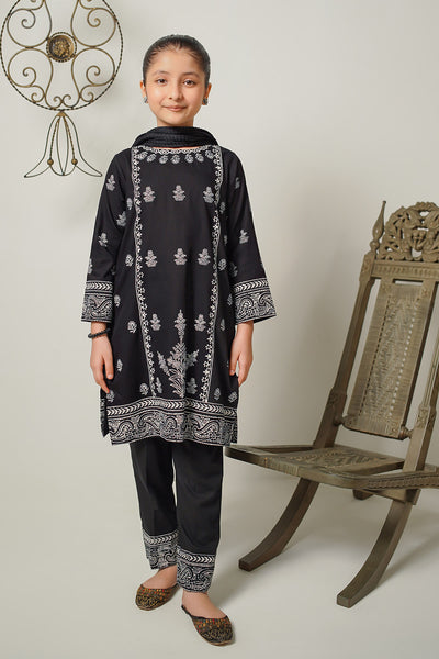 Cotton Printed 3 Pc Suit