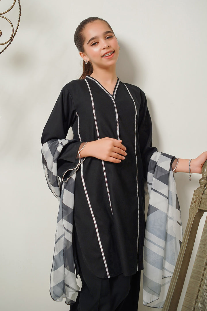 Cotton 3 Pc Suit - Wear Ochre
