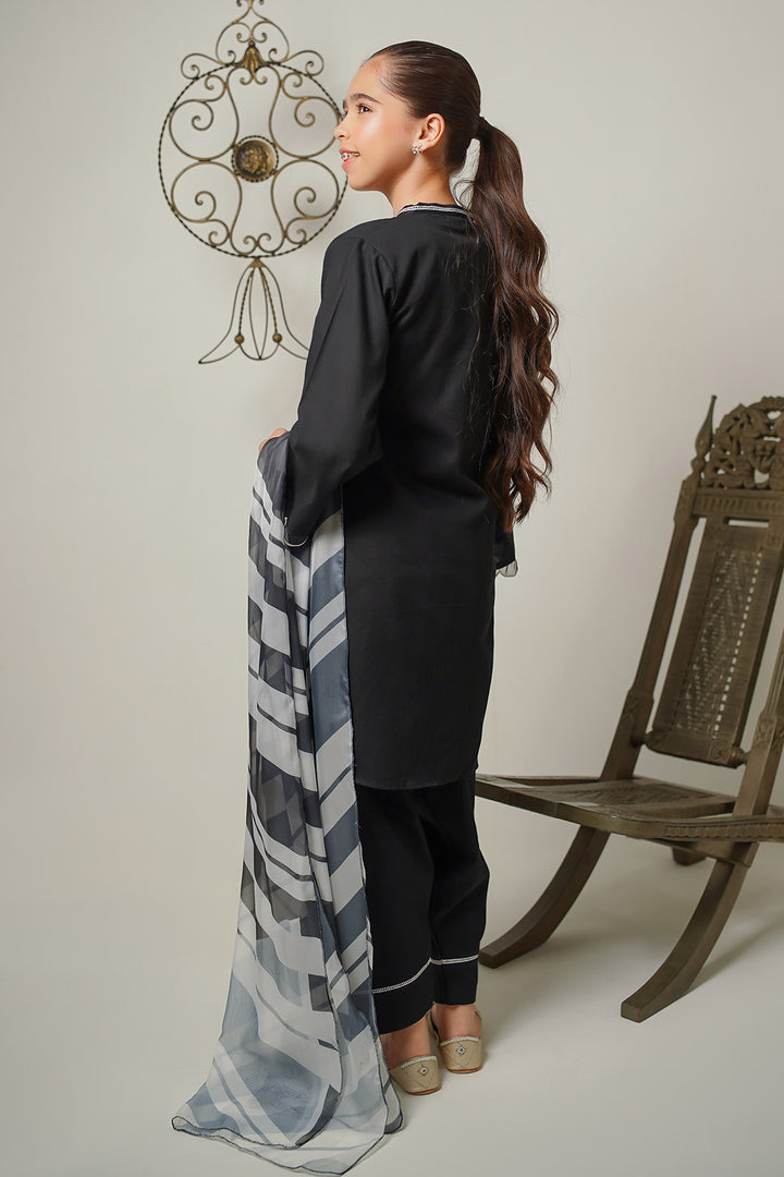 Cotton 3 Pc Suit - Wear Ochre