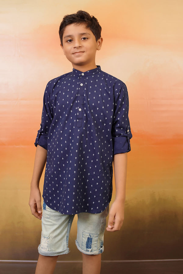 Boys Cotton Shirt - Wear Ochre