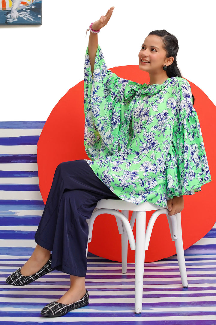 Printed Georgette 2 Pc Suit - Wear Ochre
